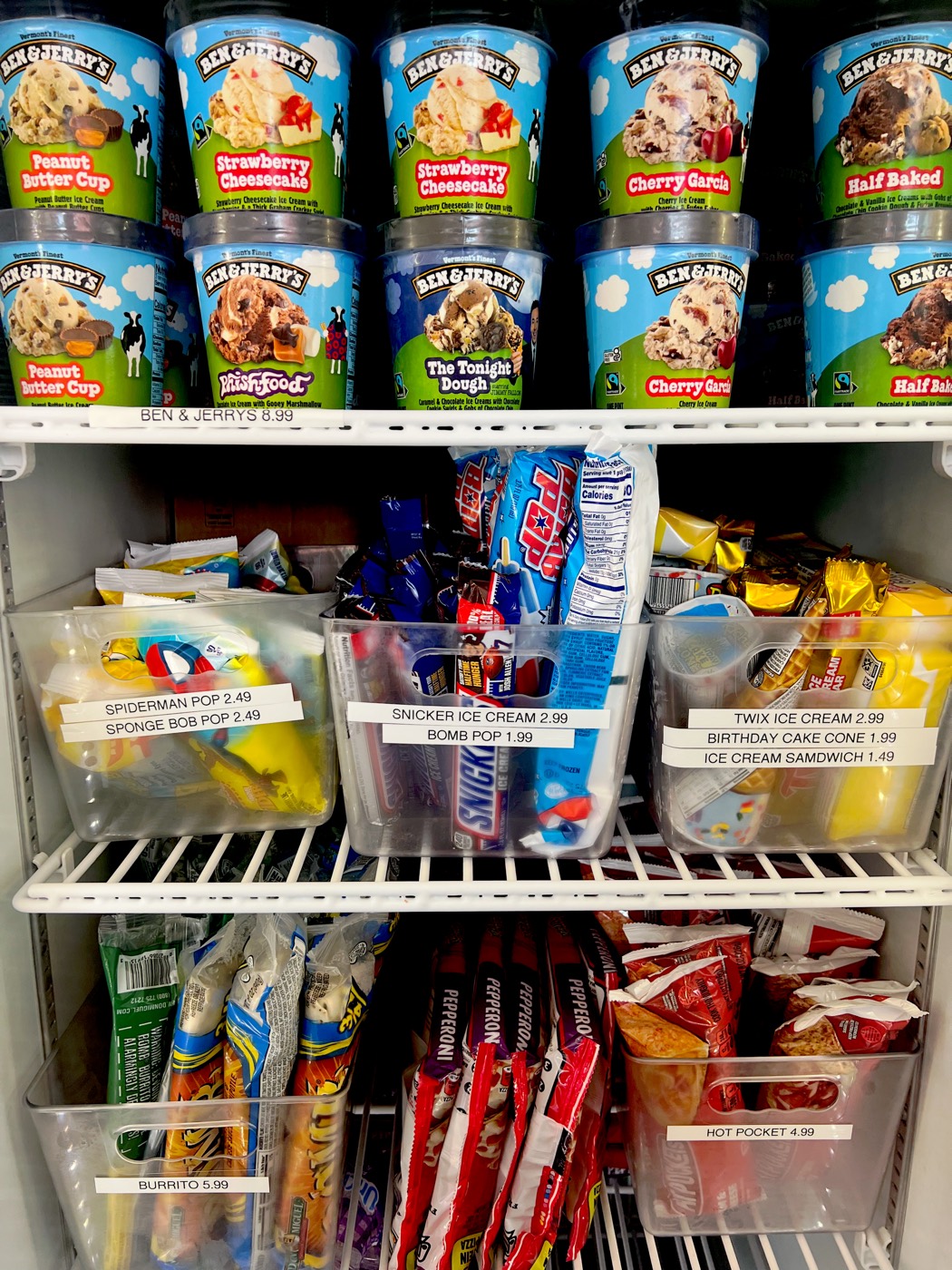 Ice cream freezer